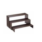 Этажерка для выкладки закусок, 3-х ярусная, 54,7х17см h8,5см, цвет caffe 518C0010