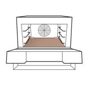 КОВРИК ТЕФЛОН С АНТИПРИГАРНЫМ ПОКРЫТИЕМ ДЛЯ ПЕЧИ SPEED.PRO UNOX TG365