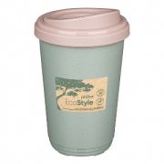 Термостакан 98х98х156мм, 400мл, зеленый флэк, 433250436