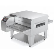 ПЕЧЬ ЭЛЕКТРИЧЕСКАЯ ДЛЯ ПИЦЦЫ ПЭК-800/2 С ДВЕРЦЕЙ, КОНВЕЙЕРНАЯ, ПОДСТАВКА 21000003138