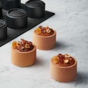 Форма силиконовая PAVOFLEX для пирож. 3D "Цилиндр" d65мм h45мм, 130мл, 12 ячеек PX4393S