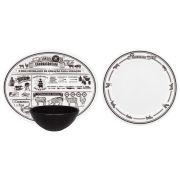 Набор посуды 6 предметов для барбекю BAZAR CHURRASCO SET TAPIOCA Oxford 041815, AH41-6786