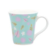 Кружка BAZAR TULIPA MATCH COLORE VERDE 330мл Oxford, 129300, A637-3U7P