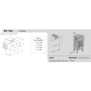 МАШИНА ПОСУДОМОЕЧНАЯ DIHR RX 104 SX+DDE+HR10+DRA94MC