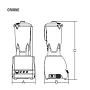 БЛЕНДЕР SIRMAN ORIONE T+ДОП. НЕРЖ. СТАКАН