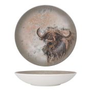 Bonna (Турция) Тарелка d=250 мм. глубокая 1300 мл. h=50 мм. Саванна, форма Банкет Bonna /1/6/