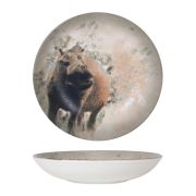 Bonna (Турция) Тарелка d=230 мм. глубокая 1000 мл. h=45 мм. Саванна, форма Банкет Bonna /1/12/