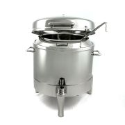 Мармит для супа со стеклянной крышкой 10л, 35,56x30,48x27,94см , SS-2358