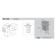 МАШИНА ПОСУДОМОЕЧНАЯ DIHR RX 104 SX+XP+DR64