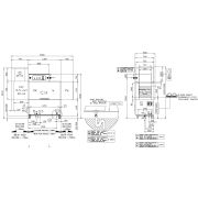 МАШИНА ПОСУДОМОЕЧНАЯ DIHR RX 144 DX+DDE+XP+DR64/ДЕЛЕНИЕ 3 ЧАСТИ