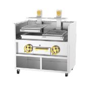 ГРИЛЬ ОТКРЫТЫЙ JOSPER BASQUE PVJ-50-2-1-MB