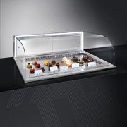 Встраиваемая горизонтальная кондитерская витрина ФИНИСТ Glassier Luxury GL-3