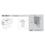 МАШИНА ПОСУДОМОЕЧНАЯ DIHR RX 144 DX+DDE+XP+DR64/ДЕЛЕНИЕ 2 ЧАСТИ