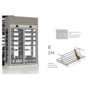 ШКАФ ВИННЫЙ ENOFRIGO WINE LIBRARY 20 2P 4V H2600 P60 VT A1WE2HU5 ЦВЕТ 873, ПОЛКИ K