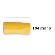 ФОРМА LA MONFERRINA ДЛЯ Р6/P12 RIGATONI 16 MM 104 БРОНЗА