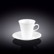 Wilmax (Англия) Чайная пара 210 мл. конусная Wilmax /6/36/