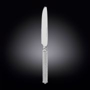 Wilmax (Англия) Нож столовый Твист 18/10 3,5 мм. 25 см. Wilmax /1/24/144/