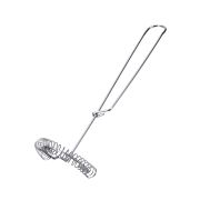 Нерж (Китай) Венчик для напитков 25,6 см. нерж. пружина, толщина спицы 1 мм. /1/50/