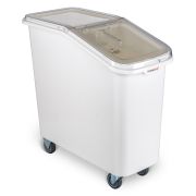 GASTROPLAST (Турция) Контейнер для сыпучих продуктов  82 л 340*720*710 мм. (-40°C /+70°C) п/п на колесах, с совком, белый GP /1/4/