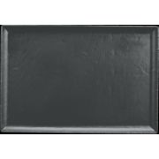 Поднос для выпечки 35х24см, меламин, Matte, цвет черный S-2980