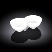 Wilmax (Англия) Емкость для закусок 18*9,5*5 см. 150/150 мл. Wilmax /6/48/