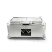 Мармит прямоугольный со стеклянной крышкой 12л, Jade JD/0/1/12/DP