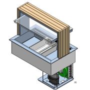 ПРИЛАВОК ХОЛОД. ENOFRIGO DOGE ISOLA 1000 RF VT A1DOGKVTRF10P ВСТР. ЦВЕТ 411