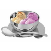 Креманка для мороженого с ложкой, Rose Gold IC-8238
