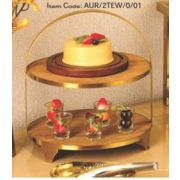 Этажерка 2-х ярусная, Aurelia,  AUR/2TEW/0/01