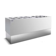 ВИТРИНА ДЛЯ МОРОЖЕНОГО ISA SWEETDREAMS H96 6(+6) T1 UCB, БЕЗ ОТДЕЛКИ И СТЕКЛА