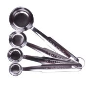MGsteel Набор мерных ложек 4 шт. нерж. (15+5+2,5+1 мл) MGsteel /1/ АКЦИЯ