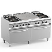 ПЛИТА СО СПЛОШНОЙ ПОВЕРХНОСТЬЮ ГАЗОВАЯ 700 СЕРИИ APACH CHEF LINE GLRSTG157R4FGP