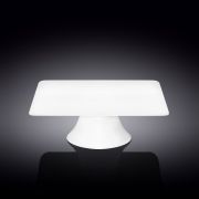 Wilmax (Англия) Подставка для торта квадрат 25,5*25,5 см. h=9 см. фарфор Wilmax /1/8/