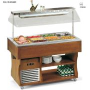 СТОЛ ШВЕД.ПОДОГР.ПАРОВОЙ ISOLA 4 M BM НЕОКР.ДЕРЕВО