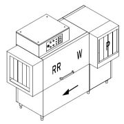 МАШИНА ПОСУДОМОЕЧНАЯ DIHR RX 184 LC SX