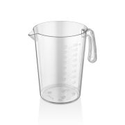 GASTROPLAST (Турция) Кувшин мерный 5 л. без крышки, п/п прозрачн.  GP /1/6/