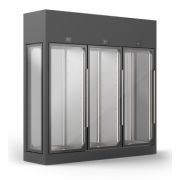 ШКАФ ВИННЫЙ ENOFRIGO WINE LIBRARY 20 WALL 3V DX-SX 3P H2200 VT F СЕРЫЙ+ПОЛКИ R