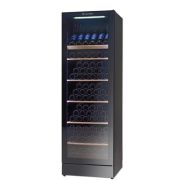 ШКАФ ВИННЫЙ ВЕНТ.МЕТАЛ. WINE 185 FG ЧЕРНЫЙ