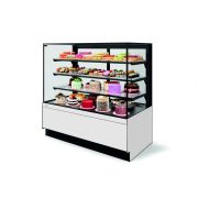 ВИТРИНА КОНДИТЕРСКАЯ VETE II KUB OFT 90 ЧЕРНЫЙ МАТ./СЕРЫЙ/ЧЕРНЫЙ МАТ./КРАШЕНЫЙ (ВК270(289-295))