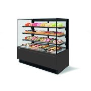 ВИТРИНА КОНДИТЕРСКАЯ VETE II KUB 130 СЕРЫЙ МАТ./МЕТАЛЛИК/КРАШЕННАЯ (ВК275 (285-587))