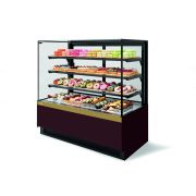 ВИТРИНА КОНДИТЕРСКАЯ VETE II KUB 130 ЗОЛОТО/ЗОЛОТО/КОРИЧНЕВЫЙ/КРАШЕННАЯ (ВК275 (285-715))