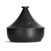 EMILE HENRY (Франция) Тажин 0,6 л. d=160 мм. h=160 мм. с крышкой черный керам Emile Henry /1/2/
