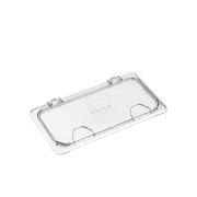 GASTROPLAST (Турция) Крышка для гастроем. 1/3 поликарб.прозрач. (-40/+99С) откидная (гастр.79762,79764,79766,79768) GP /1/12/
