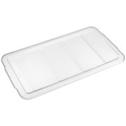 GASTROPLAST (Турция) Крышка для емкости для столовых приборов 4 секции 54*30 см. прозрачная, п/п (емкость 15620, 76907) GP /1/12/