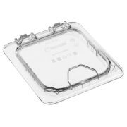 GASTROPLAST (Турция) Крышка для гастроем. 1/6 поликарб.прозрач. (-40/+99С) откидная (гастр.79659,79661,79777,79780) GP /1/12/