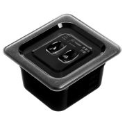 GASTROPLAST (Турция) Крышка для гастроем.нерж 1/6 поликарб.прозрач. (-40/+99С) (гастр.39082,39083,39084,39085) GP/1/48/