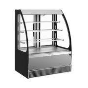 ВИТРИНА КОНДИТЕРСКАЯ KAYMAN KВК-950М ОТКРЫТАЯ ЛЮКС НЕРЖАВЕЙКА