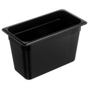 GASTROPLAST (Турция) Гастроемкость 1/3 h=200 мм. 325*176 мм. 6,9 л. поликарб. черная GP /1/