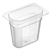 GASTROPLAST (Турция) Гастроемкость 1/9 h=150 мм. 176*108 мм. 1,1 л. поликарб. прозрачная GP /1/