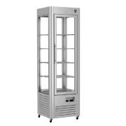 ШКАФ-ВИТРИНА КОНДИТЕРСКИЙ KAYMAN КШВ-400М ЛЮКС СЕРЫЙ МАТОВЫЙ